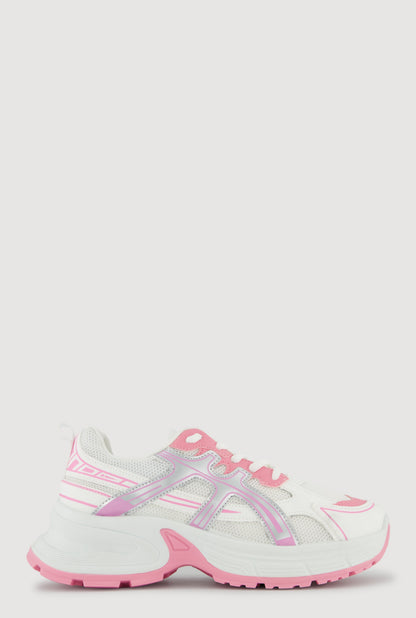 Lace Up Chunky Athletic Sneakers