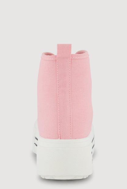 Lace Up High Top Platform Sneakers